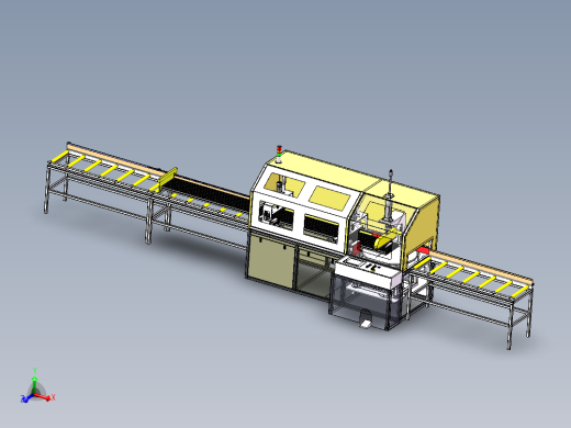 全自动铝型材切割机 直切斜切一体机sw18可编辑