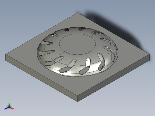 Saare游艇甲板出水孔3D模型