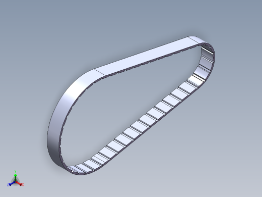 同步带3D模型正等轴测缩略图