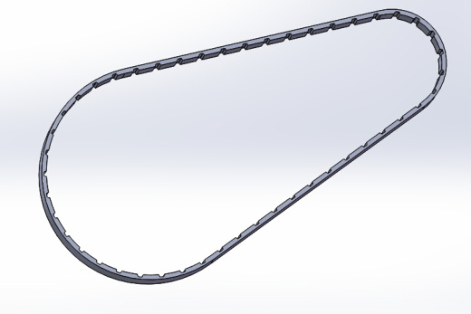 同步带3D模型缩略图