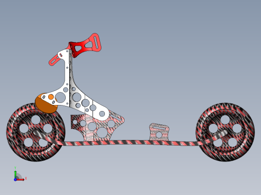 solidworks 玩具车前视缩略图