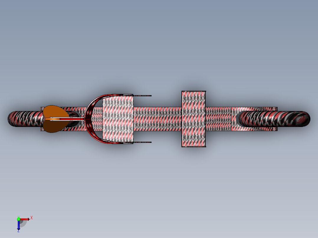 solidworks 玩具车俯视图