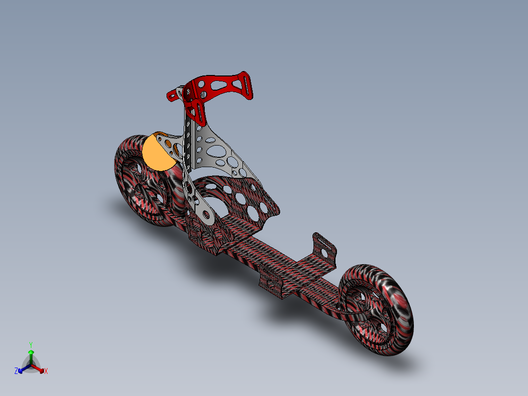 solidworks 玩具车正等轴测图