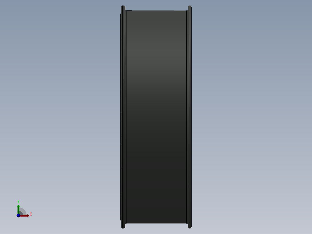 solidworks 赛车轮毂设计前视图