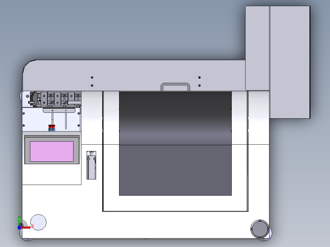 E220 屏蔽线剥线扭线设备SW低版本前视图