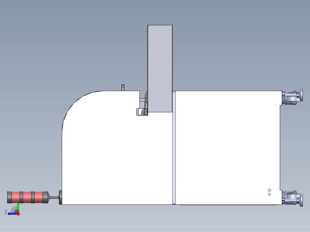 E220 屏蔽线剥线扭线设备SW低版本右视图