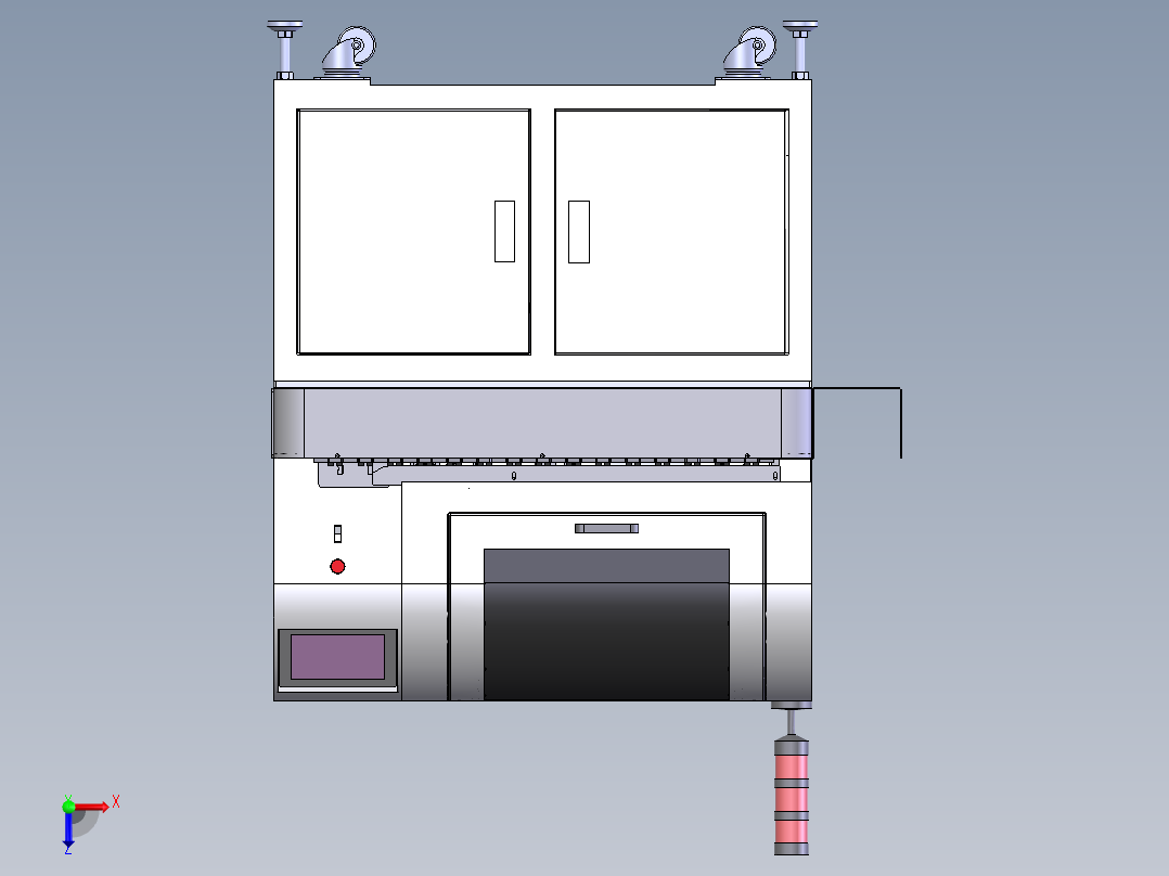 E220 屏蔽线剥线扭线设备SW低版本俯视图