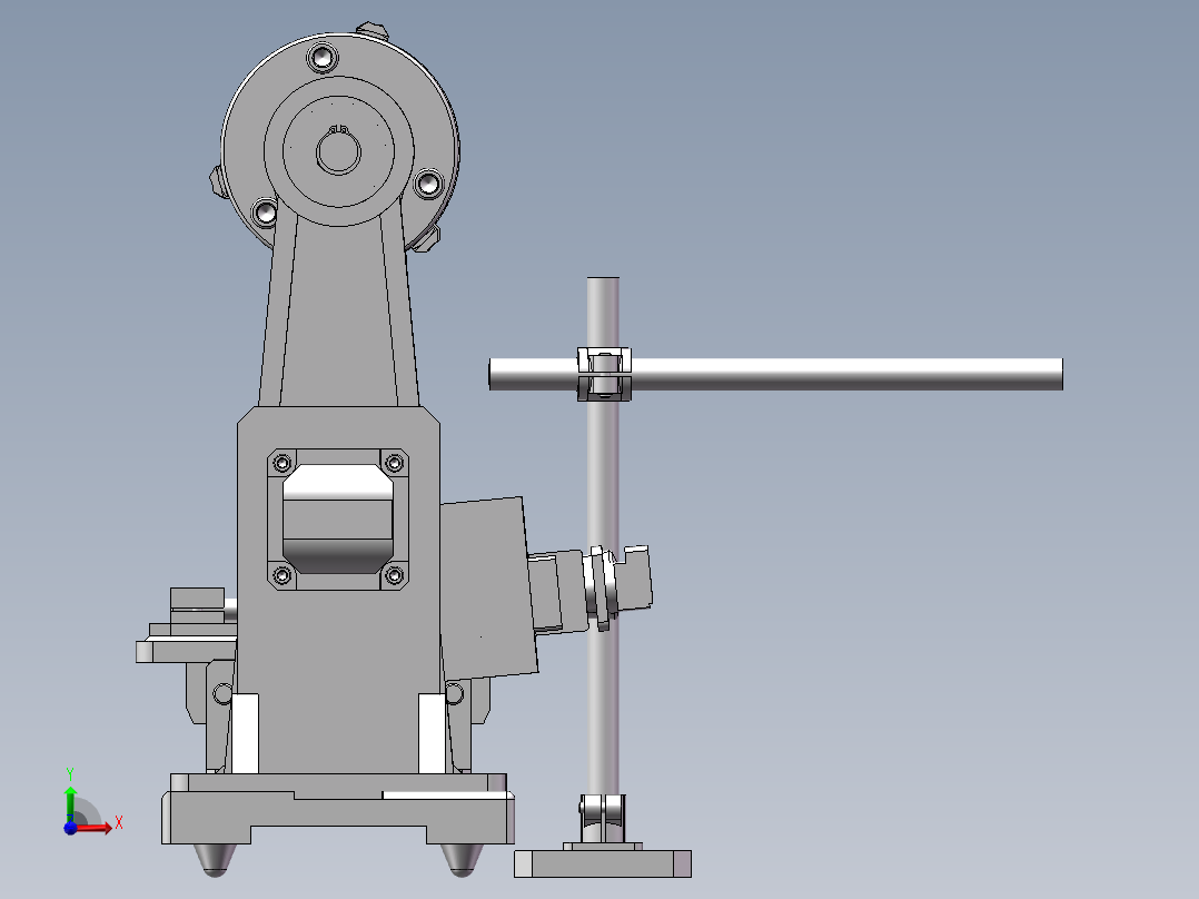 制作玩具设备前视图