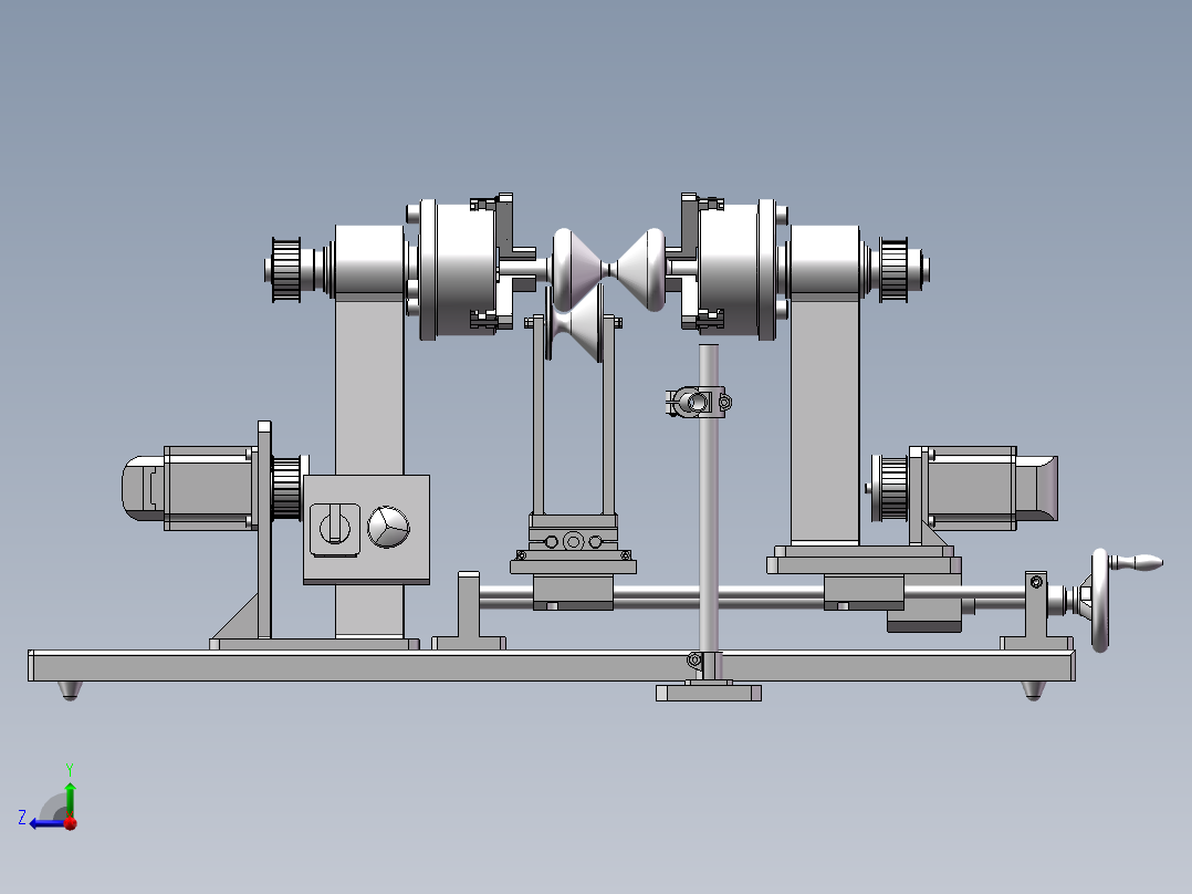 制作玩具设备右视图