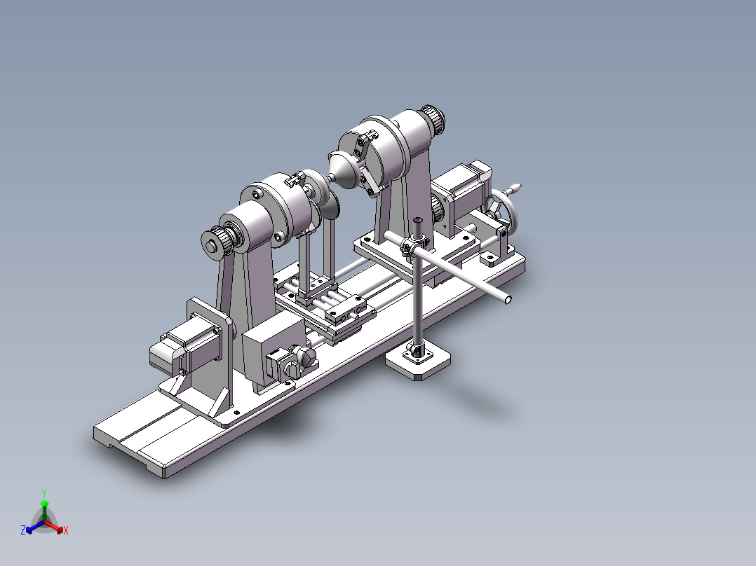 制作玩具设备正等轴测图