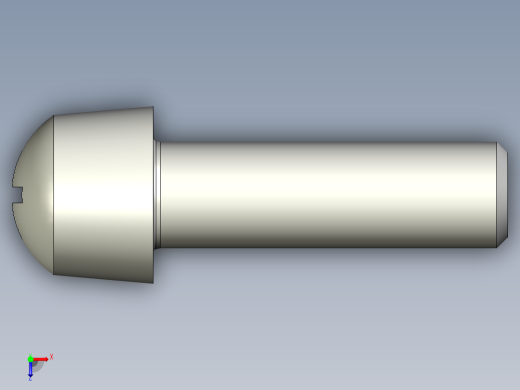 Cross_recessed_head-M6-20-20-8-10-5.stp螺钉-俯视缩略图