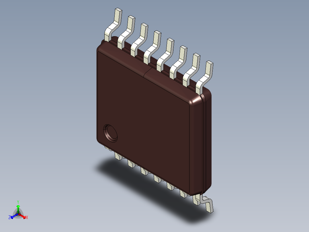 TSSOP 16引脚IC封装