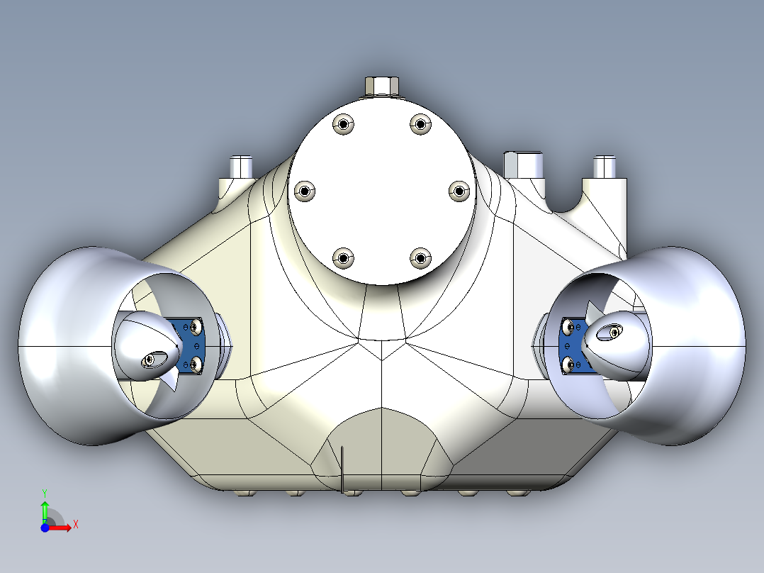 无人水下潜航器-2-3--igs前视图