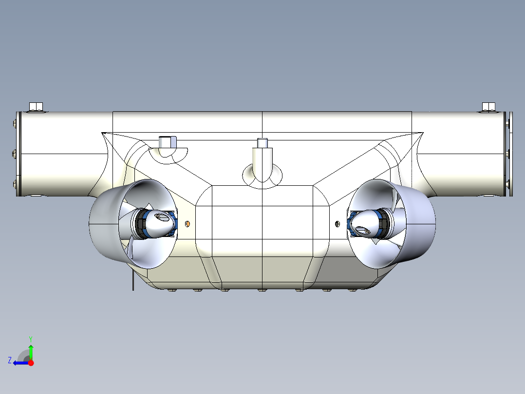 无人水下潜航器-2-3--igs右视图
