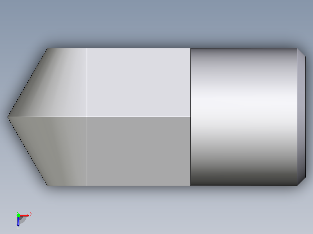 卡套式工业通用硬管接头EO_Male_stud_elbow_WE06LR71X俯视图