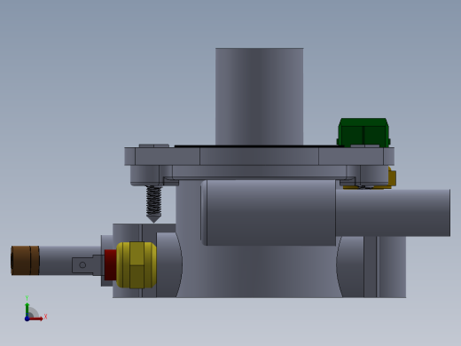 汽车恒温器前视缩略图