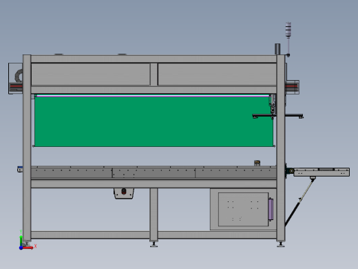 薄板尺寸ccd检测机前视缩略图