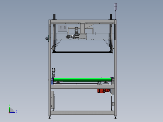 薄板尺寸ccd检测机左视缩略图