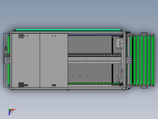 薄板尺寸ccd检测机俯视缩略图