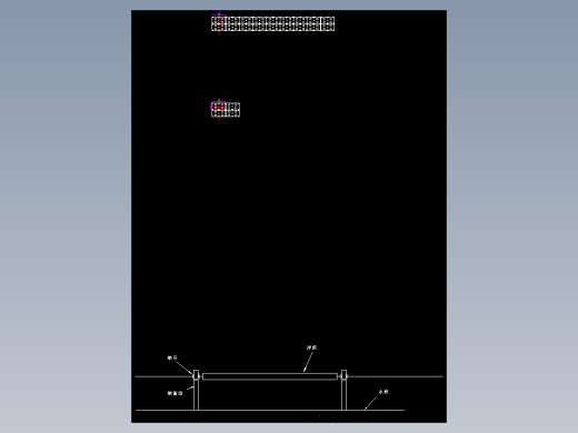 人工生态浮岛技术-浮岛平面图