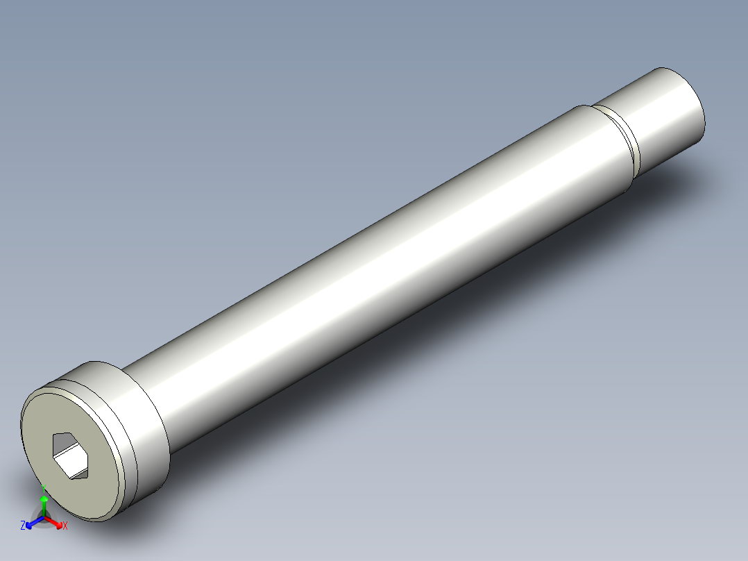 等高螺絲MSB-3D多系列多零件图纸模型正等轴测图