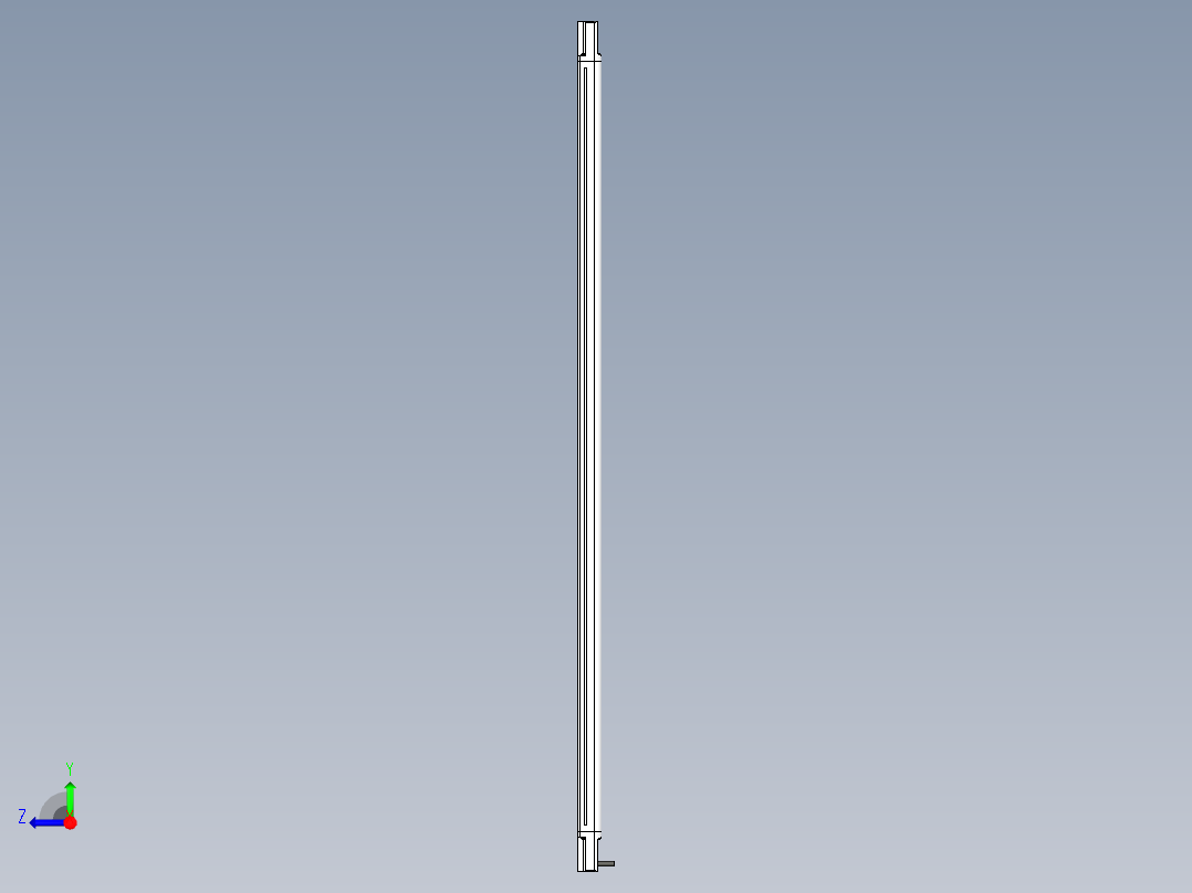 基恩士SL-V48H(S)_R_kc图纸模型右视图