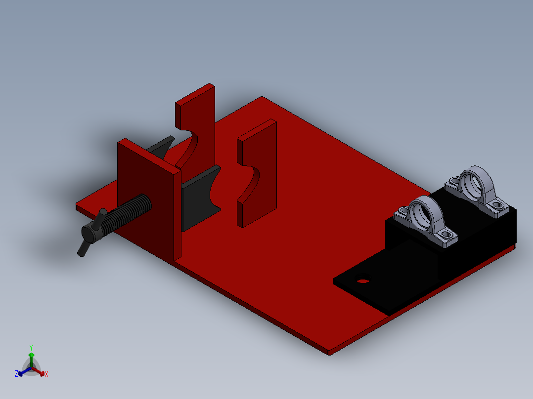 管切割器+3+_正等轴测图