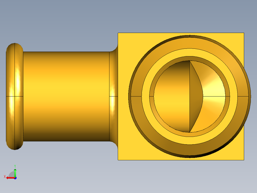 倒齿式工业管接头Beaded Hose Barb 90Deg Elbow Tube to Male Pipe 269HB-10-8后视图