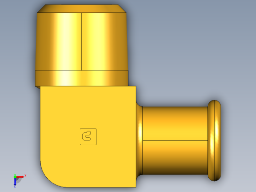 倒齿式工业管接头Beaded Hose Barb 90Deg Elbow Tube to Male Pipe 269HB-10-8俯视缩略图