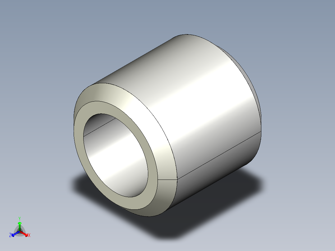 螺紋襯套(輕荷重用)A-3D多系列多零件图纸模型正等轴测图