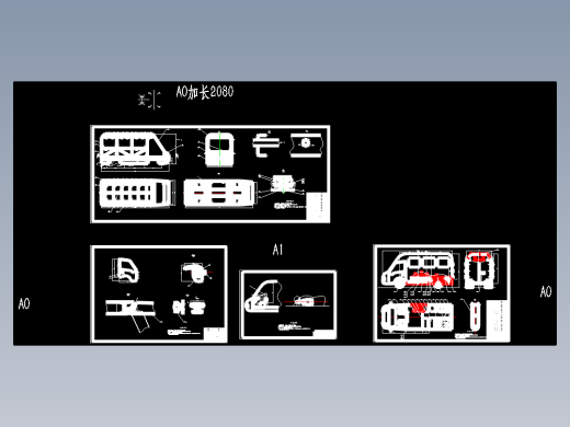 旅游居住型房车设计