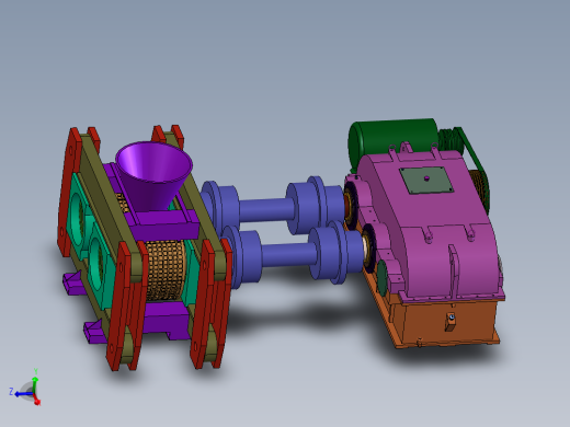 蜂窝煤成型机设计【含三维】