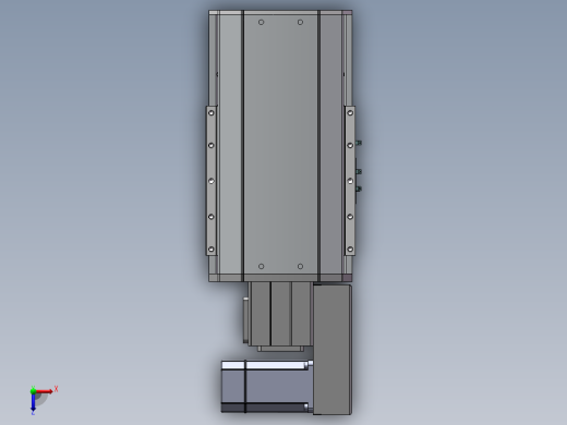 MTB同步带半封闭MTB22M-R-750W俯视缩略图