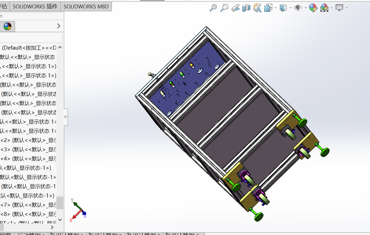多功能夹具机sw18可编辑