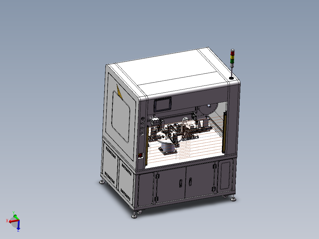 PU水管安装22可编辑主视图