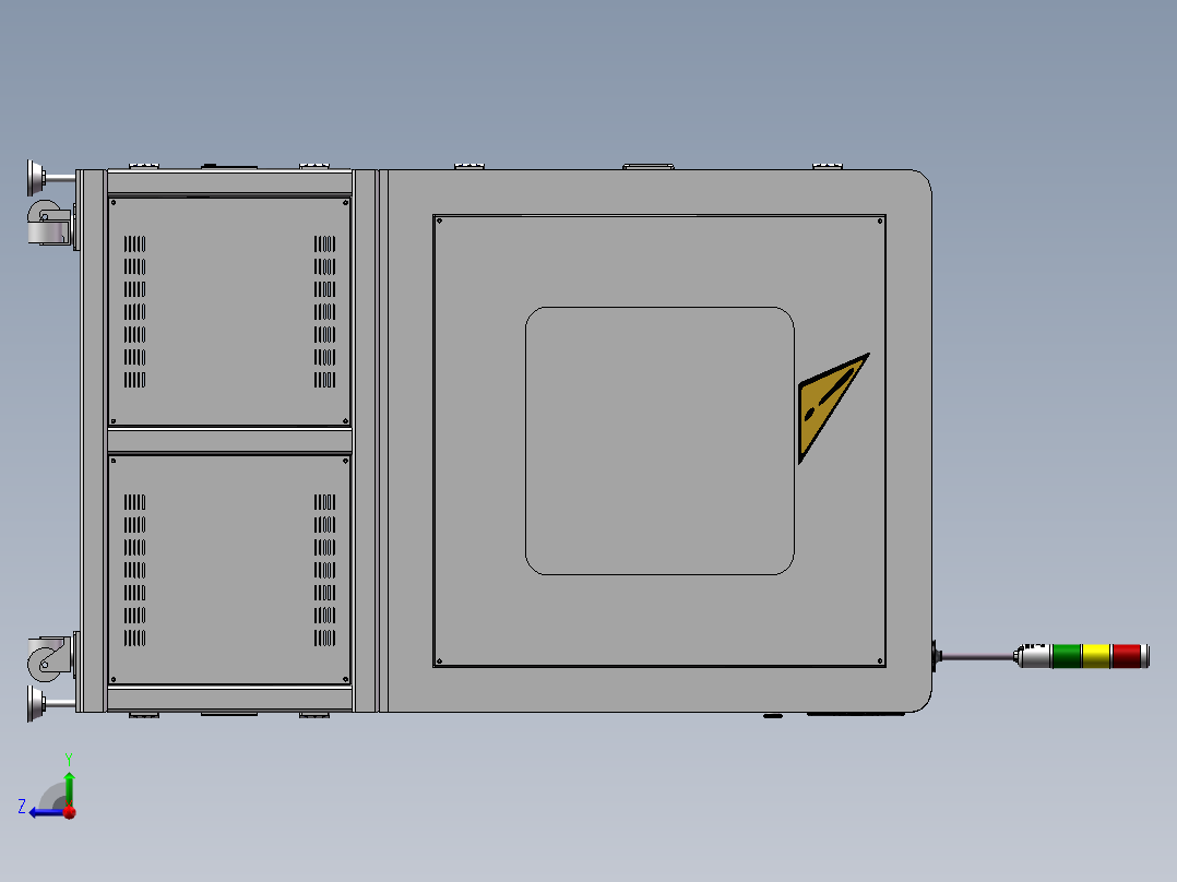 PU水管安装22可编辑右视图