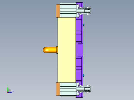 X1-C-US-笔记本CNC工装夹具三维模型WWAN-V0-CNC2-反面胶位加工-200727左视缩略图