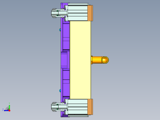 X1-C-US-笔记本CNC工装夹具三维模型WWAN-V0-CNC2-反面胶位加工-200727右视缩略图