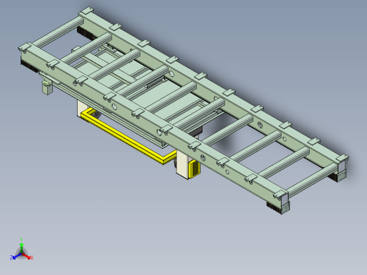 移动焊接变位机正等轴测缩略图