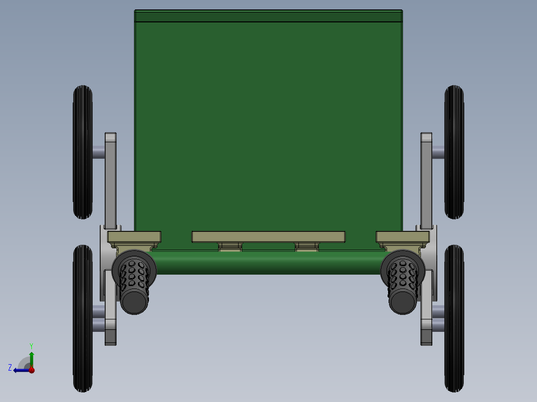 爬楼梯装置、楼梯机(10)右视图