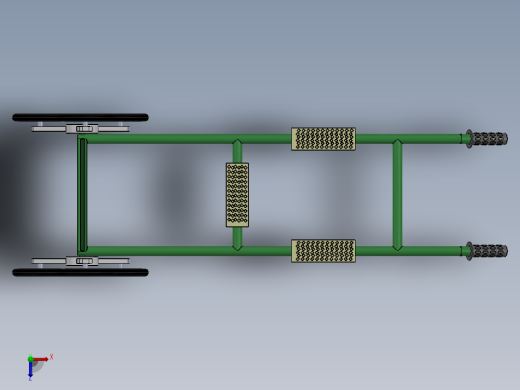 爬楼梯装置、楼梯机(10)俯视缩略图
