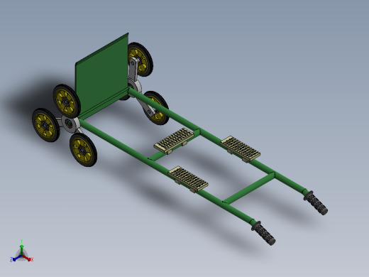 爬楼梯装置、楼梯机(10)正等轴测缩略图