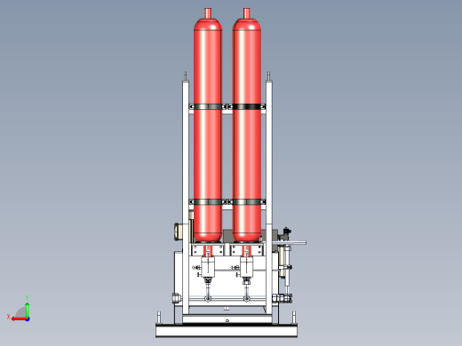 B3004140-带蓄能器的液压泵后视缩略图