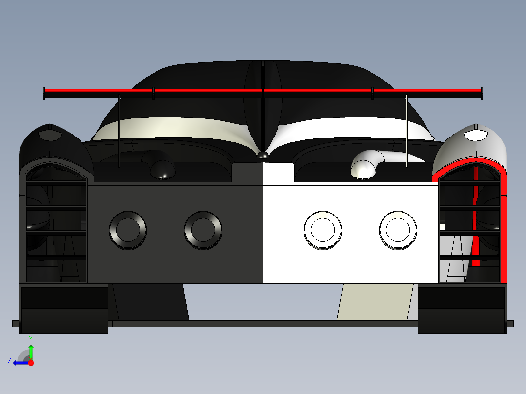 B2004143-B2 灵魂汽车右视图