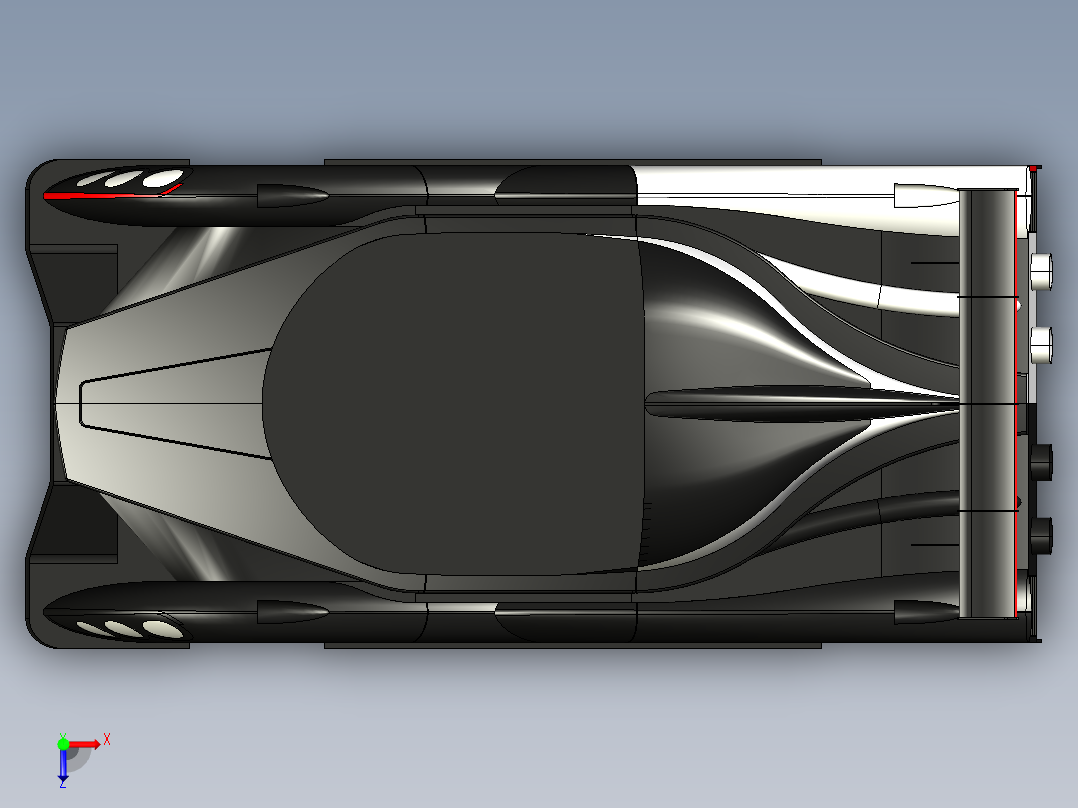 B2004143-B2 灵魂汽车俯视图