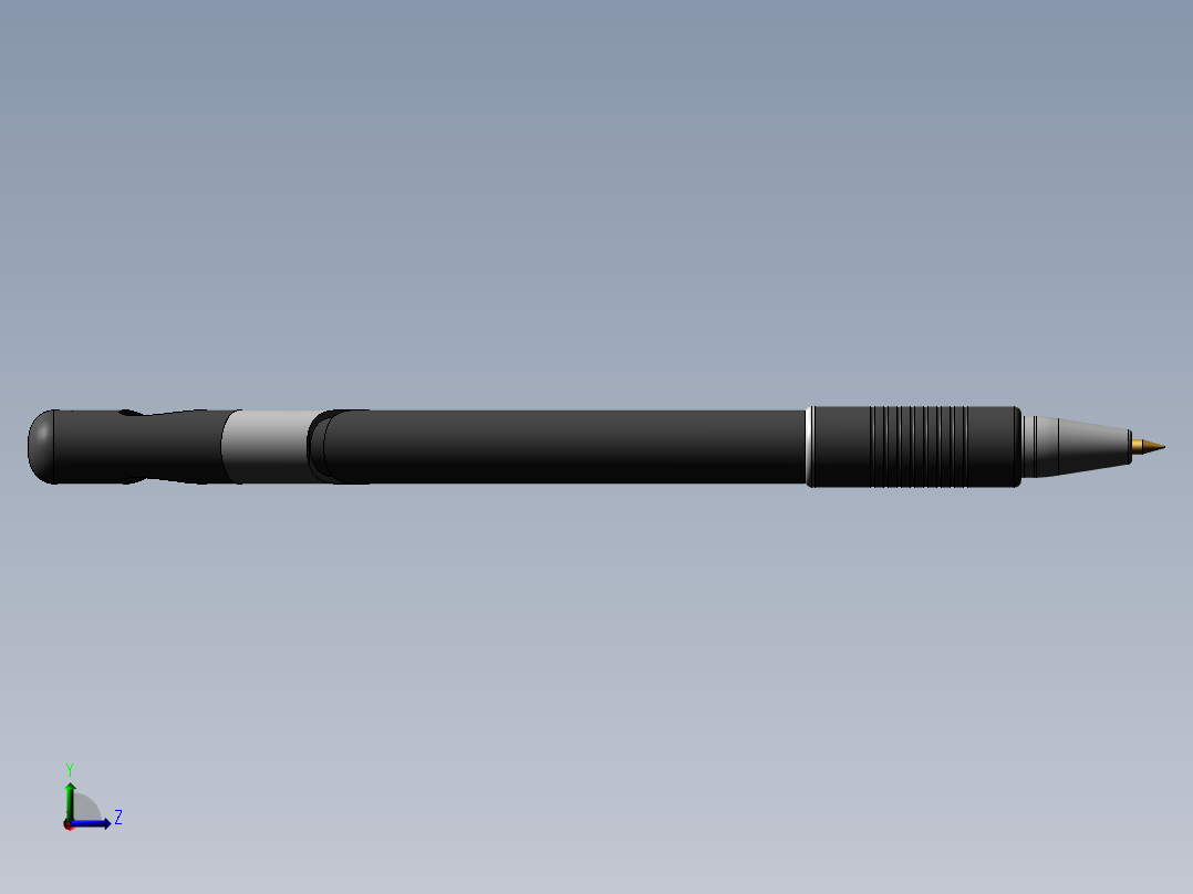 笔、中性笔、铅笔(25)左视图