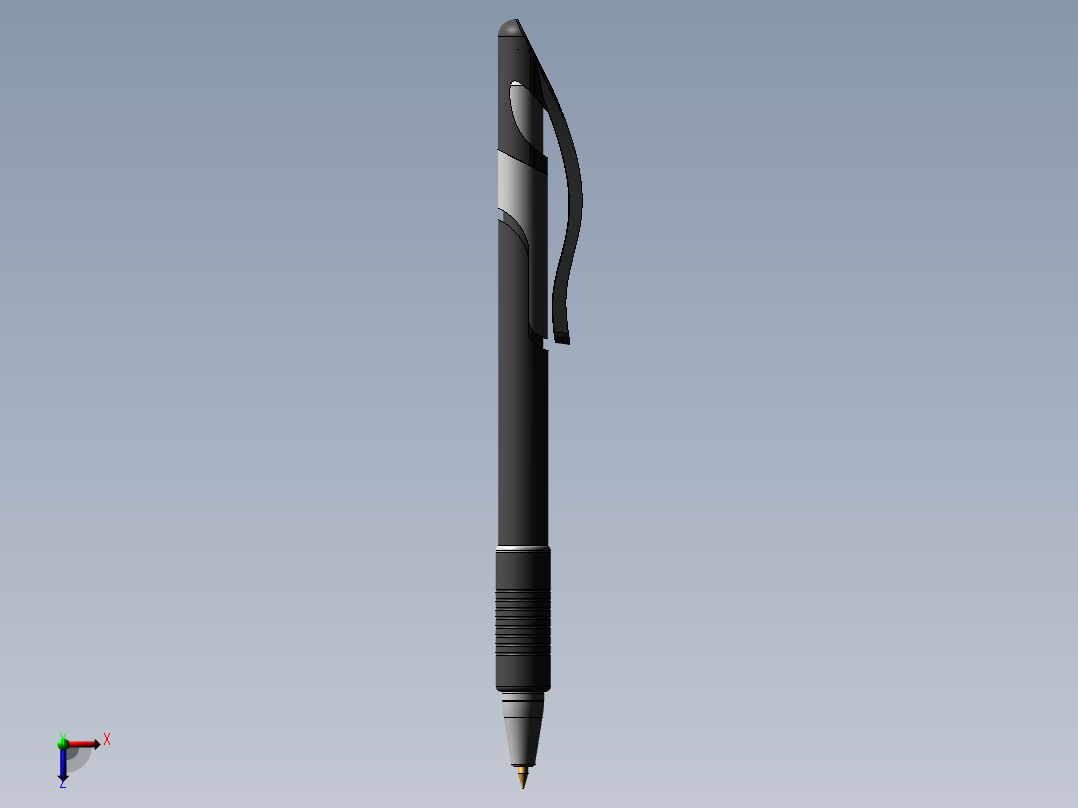 笔、中性笔、铅笔(25)俯视图