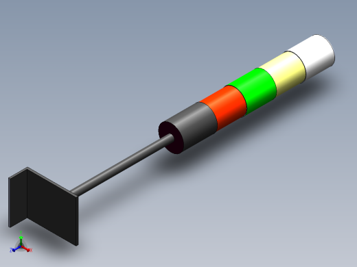 A3004257-三色灯正等轴测缩略图