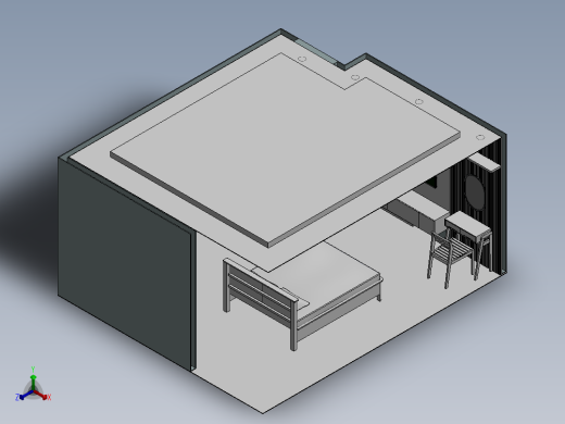 房子、建筑(43)正等轴测缩略图
