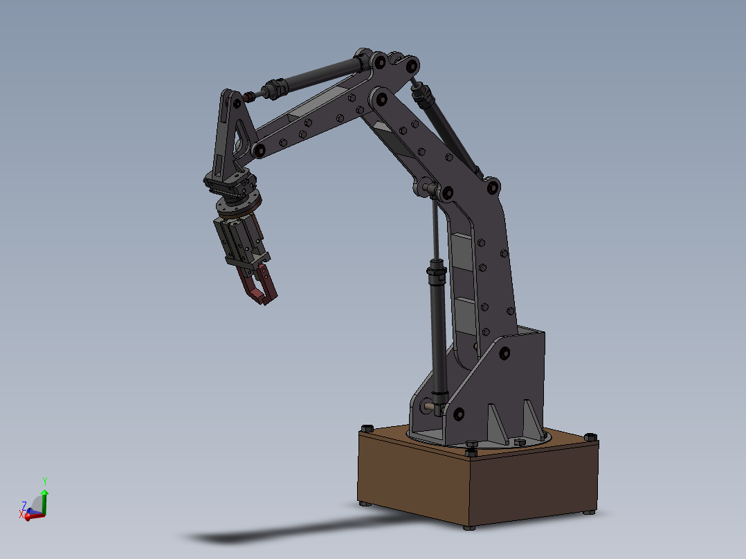 简易气动机械臂